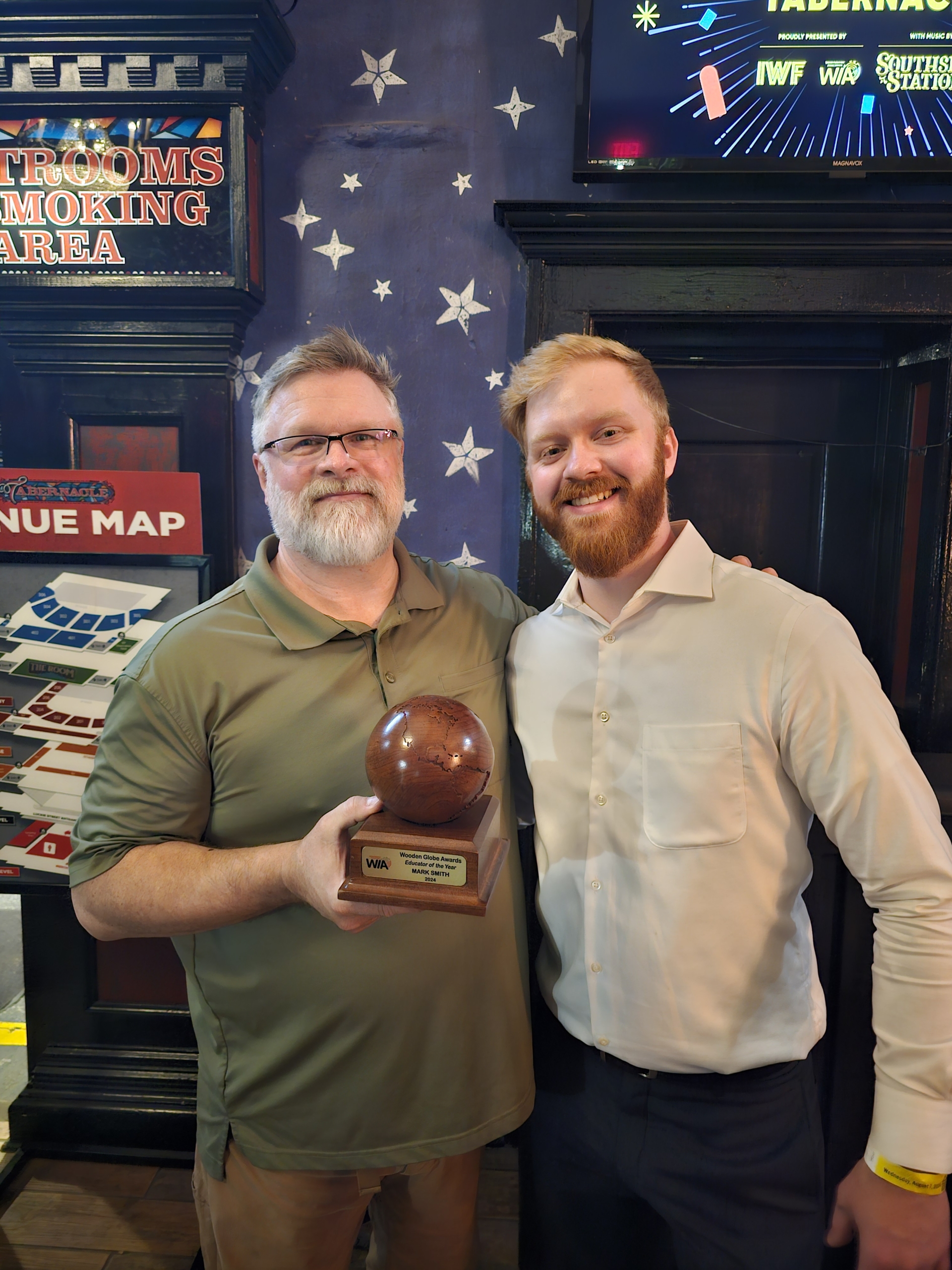 WIA Educator of the Year Aware